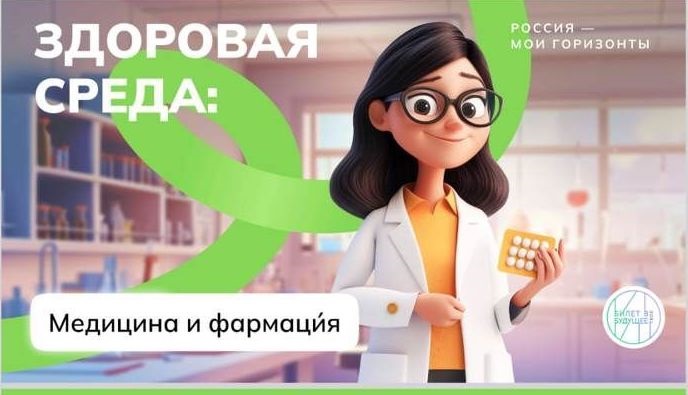 Россия – мои горизонты «Россия здоровая: Медицина и фармация».  #образование45#про45 #ДвижениеПервых#ДвижениеПервых45#Первые.