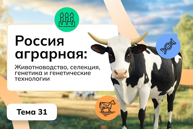 Россия – мои горизонты «Россия аграрная: животноводство, селекция и генетика». #образование45#про45 #ДвижениеПервых#ДвижениеПервых45#Первые #Россиямоигоризонты.
