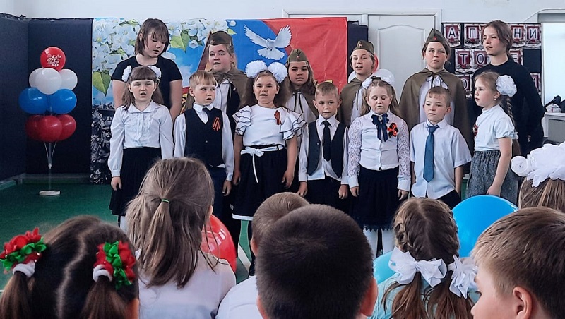«А песни тоже воевали…»  #образование45#про45 #ДвижениеПервых#ДвижениеПервых45#Первые #80летПобеды.